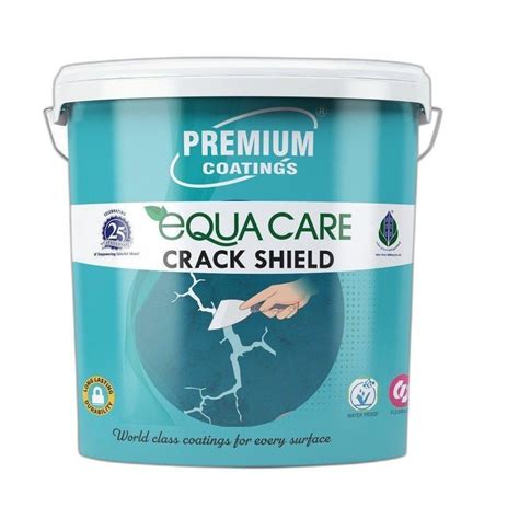 Premium Coating Equa Care Crack Shield Emulsion Paint Packaging Size