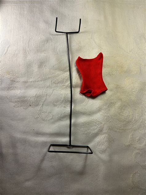 Blonde Bubble Cut Barbie With Original Swimsuit Stand Case Hangers And Clothing Etsy