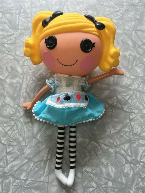 Alice In Lalaloopsy Land Full Size Blonde Jointed Baby Doll Mga