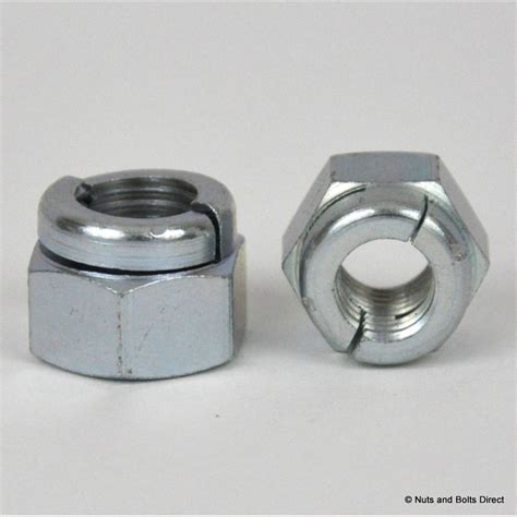 516 Aerotight Self Locking Hex Nut Imperial Unf Steel Zinc Plate