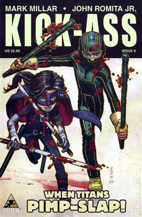 Kick Ass 2008 Marvel Icon Comic Books