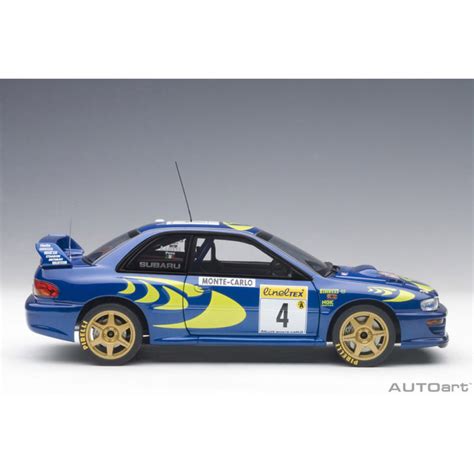 Autoart Subaru Impreza Wrc Rally Of Monte Carlo Model