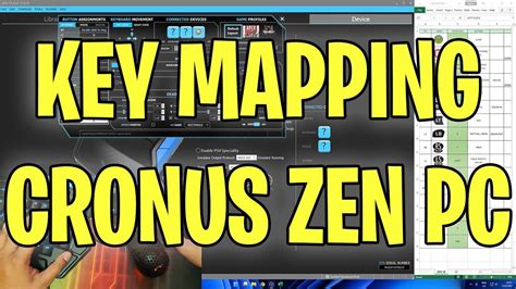 How To Mapping Or Binding Key On Cronus Zen Pc Using Mouse And Keyboard