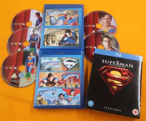 Superman The Film Collection Blu Ray Box Set