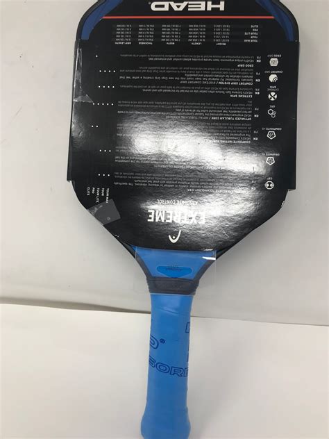 New Other Head Extreme Pro Middleweight Graphite Pickleball Paddle Blu