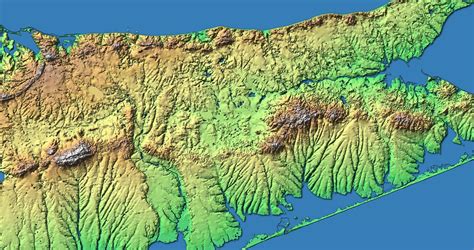 Terrain Map Riverhead Hillshade Andy Arthur Org