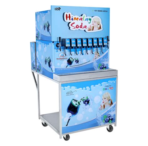 Soda Fountain Machine – 8+2 – Himalay Soda Fountain