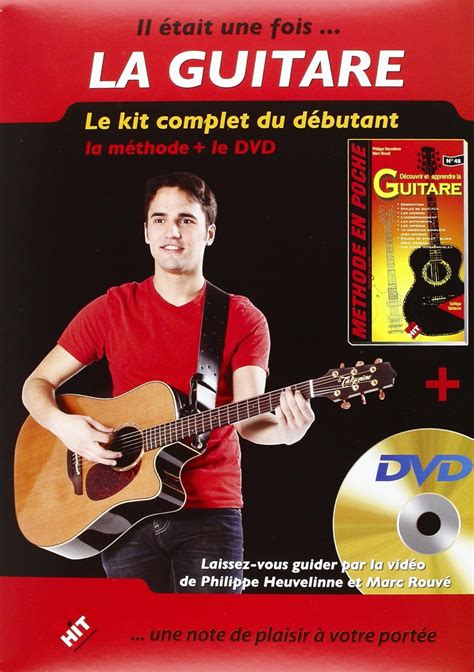 Kit Guitare Débutant avec DVD Amazon br