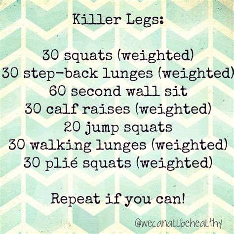 16 Amazing Leg Workouts To Tone Your Lower Body! - TrimmedandToned