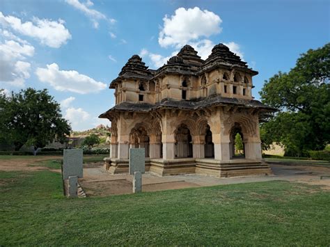 lotus mahal history timing architecture hampi