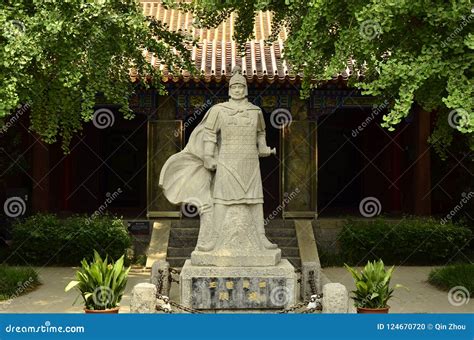 The Statue of Xiang Yu in Drama Horse Scenic Area at Xuzhou,China ...