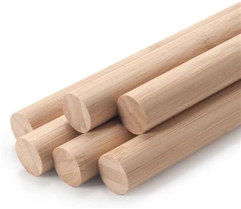 Amazon Pcs Dowel Rods X Inch Wooden Dowels Craft Wood