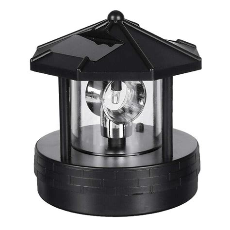 Solar Lighthouse Degree Rotating Solar Lighthouse Led Solar Powered