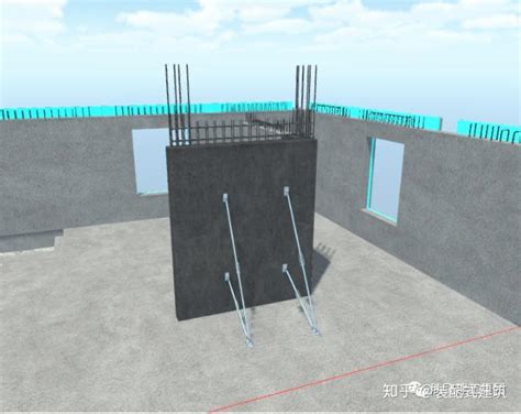 装配式建筑单层预制叠合剪力墙和双层剪力墙是如何安装的 知乎