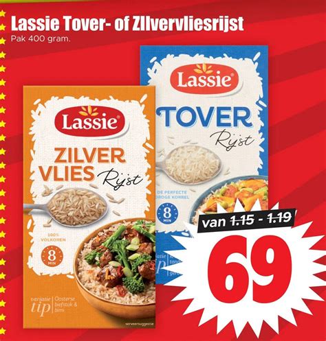 Lassie Tover Of Zilvervliesrijst Aanbieding Bij Dirk