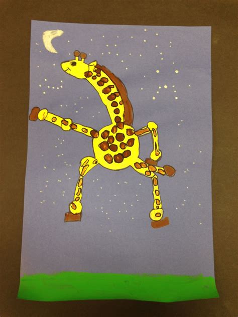 2nd grade – Giraffes Can’t Dance | Peinture pastel, Peinture, Pastel