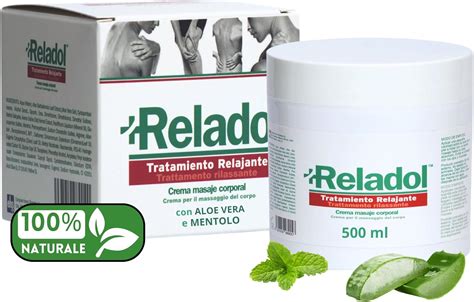 Reladol Crema Riscaldante 500 Ml Gel Per Massaggio Muscolare Che