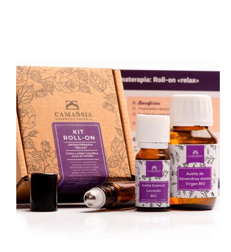 Kit Roll on Aromaterapia Relax Productos de Cosmética Natural Kiss