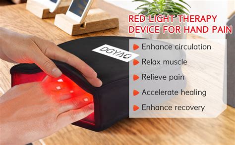 Amazon Haiyue Red Light Therapy Device Mitten With Nm Infrared