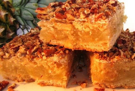 Heirloom Pineapple Squares Jamie Geller