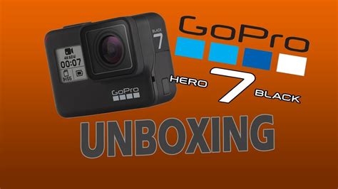 Gopro Hero 7 Black Unboxing [cz] Youtube