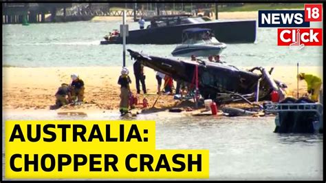 Four Persons Die After Helicopters Collide Mid Air In Australia