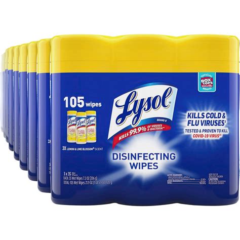 Wholesale Lysol Disinfecting Wipes 3-pack RAC82159CT in Bulk