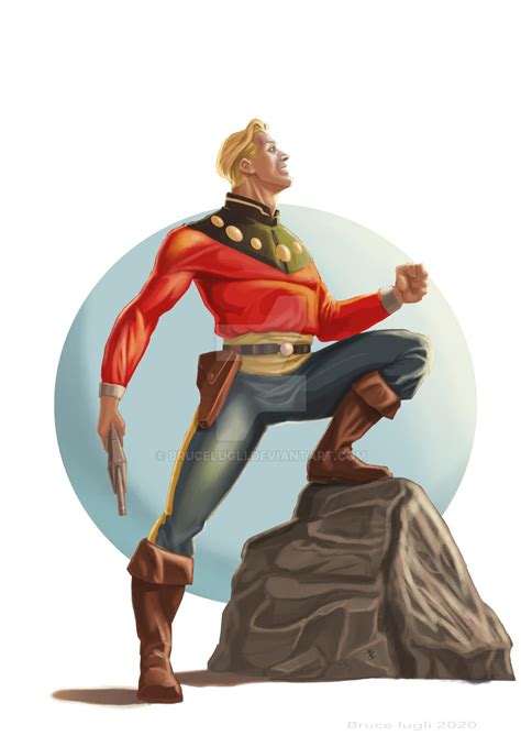 Flash Gordon Illustration By Brucelugli On Deviantart