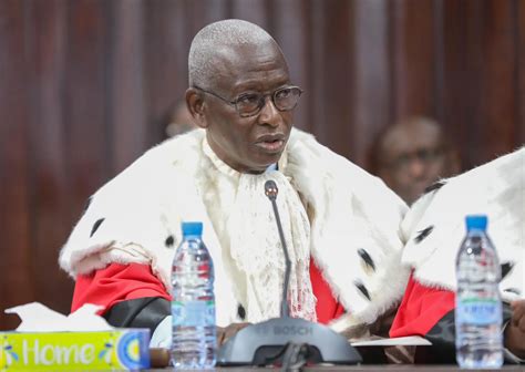 Cheikh Ndiaye Juge Au Conseil Constitutionnel Porte Plainte Contre Le Pds