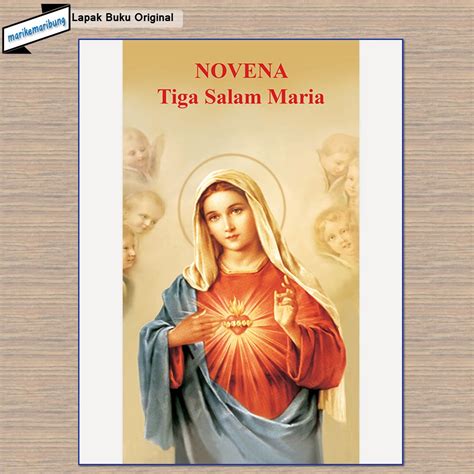 Lembar Doa Novena Tiga Salam Maria Lazada Indonesia