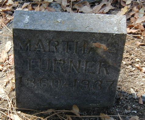 Martha Susan Grubbs Turner 1860 1937 Mémorial Find a Grave