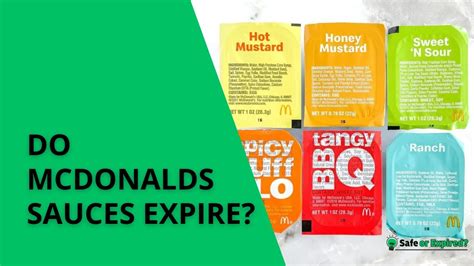 Do McDonald S Sauces Expire Or Not The Ultimate Guide