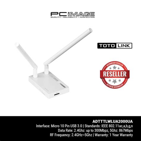 TOTOLINK A2000UA AC1200 Wireless Dual Band USB Adapter Shopee Malaysia