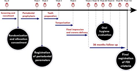 Diagram Showing The Time Sequence Of Interventions And Examinations Download Scientific Diagram