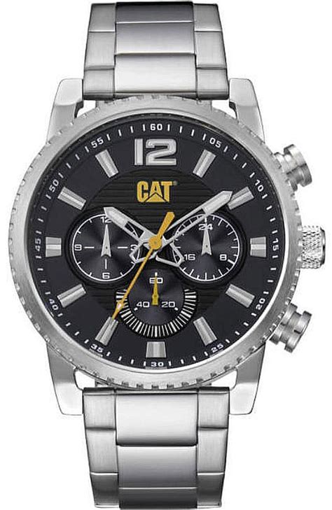 Mens CAT Caterpillar Steel Chronograph ZONA CATERPILLAR