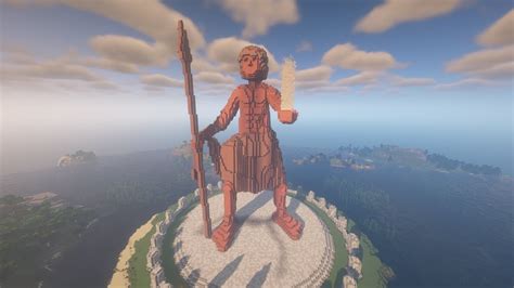 Colossus From Civ6 But In Minecraft Youtube