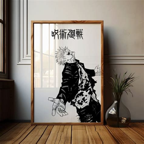 Jujutsu Kaisen Posters Pack Jujutsukaisen Anime Art Anime Wall Print