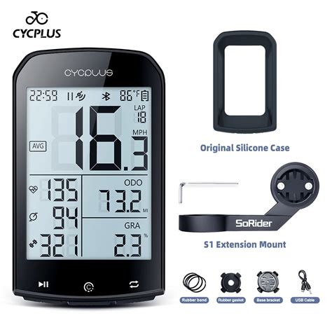 CYCPLUS M1 Komputer Rowerowy GPS Kolarstwo Bezprzewodowy