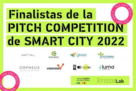 Presentamos A Las Startups Finalistas De La Pitch Competition Smart