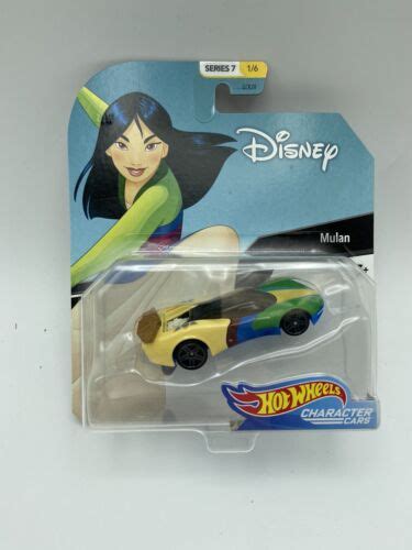 Hot Wheels Disney Character Cars Series Mulan Scale FREE