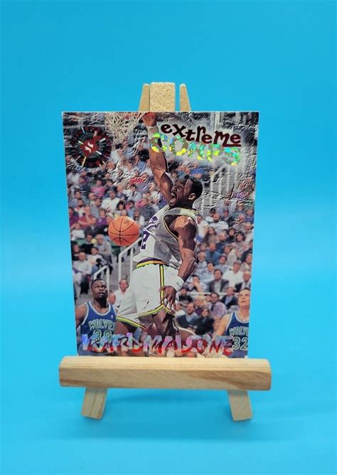 Karl Malone Topps Stadium Club Basketball Extreme Corps