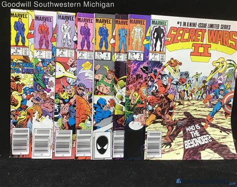 Marvel Secret Wars Ii Comics 1 9 ShopGoodwill