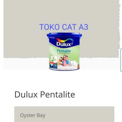 Jual Dulux Pentalite L Oyster Bay Cat Tembok Interior Di Seller