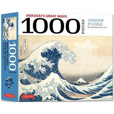 Tuttle Publishing Hokusai S Great Wave Piece Jigsaw Puzzle