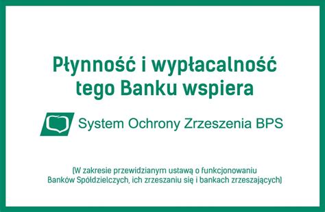 System Ochrony Zrzeszenia Bps Bank Sp Dzielczy W Skoczowie