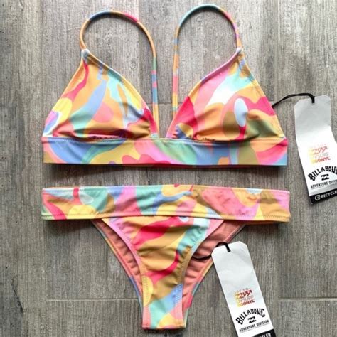 Billabong Swim Billabong Adiv Banded Triangle Skimpy Bikini Set