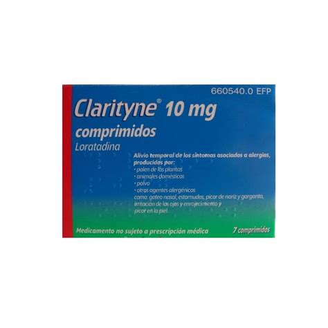 Clarityne 10 Mg 7 Comprimidos