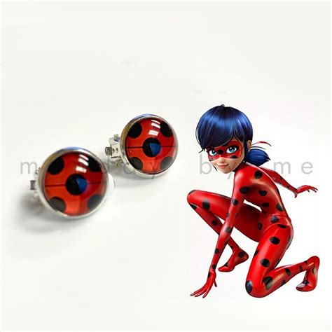 Miraculous Ladybug Marinette Clip Earrings No Pierced Earrings Etsy