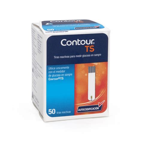 Tiras Reactivas Glucosa Contour Ts Piezas