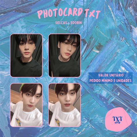 PHOTOCARD TXT TOMORROW X TOGETHER SELCAS SOOBIN Kpop Card Fanmade